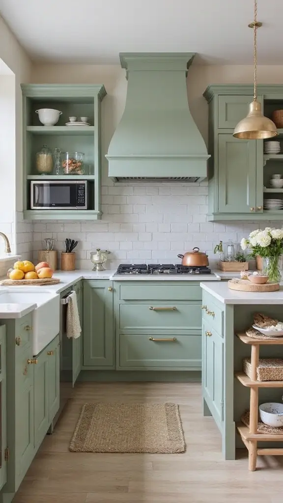 25-Sage-Green-Cabinets-That-Will-Make-Your-Kitchen-the-Envy-of-All-25.-Chic-and-Functional-Multi-Purpose-Spaces
