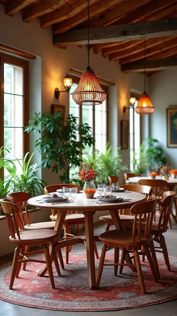 26-Retro-Latina-Home-Decor-Ideas-Thatll-Make-You-Say-Wow-4.-Rustic-Wooden-Furnishings