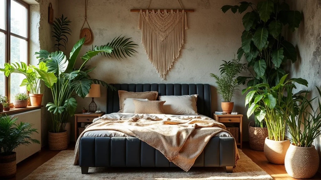 17 Boho Bedroom Ideas That Make Black Furniture Feel Light & Airy