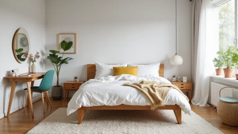 17 Japandi Office in a Bedroom: How To Create a Calm Work-Sleep Space