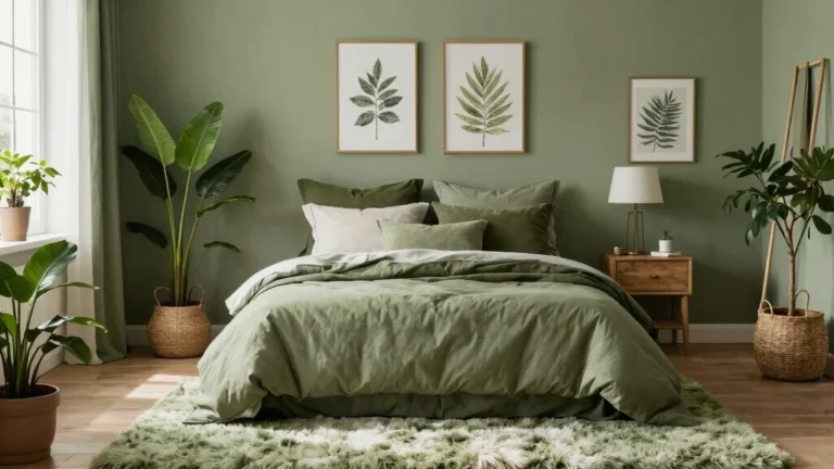 18 Green Bedroom Ideas for a Fresh, Natural Look (Olive, Sage, Moss & More)