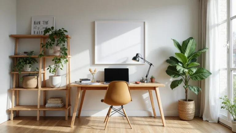 18 Minimalist Japandi Desks & Storage That Transform Your Workday