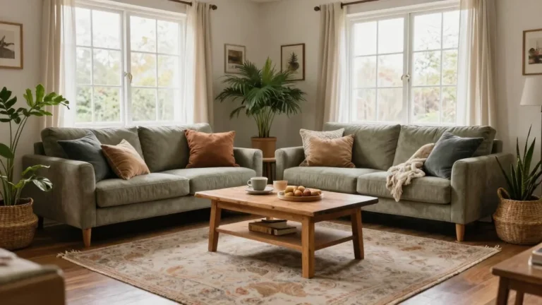 22 Calm & Cozy: Earthy Living Room Decor Trends Dominating 2025